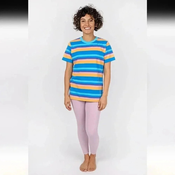 Mokuyobi Pinwheel Stripe Tee - Picture 1 of 5